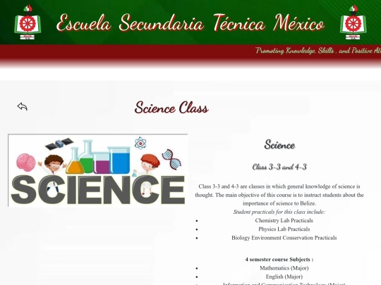ScienceCourse screenshot