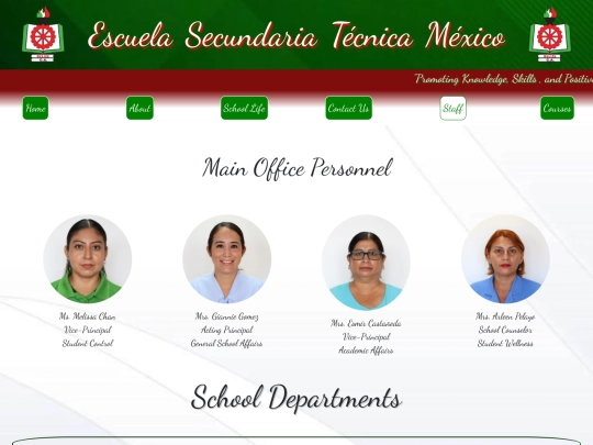 Staff screenshot