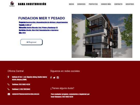 proyectos/FundaMier screenshot