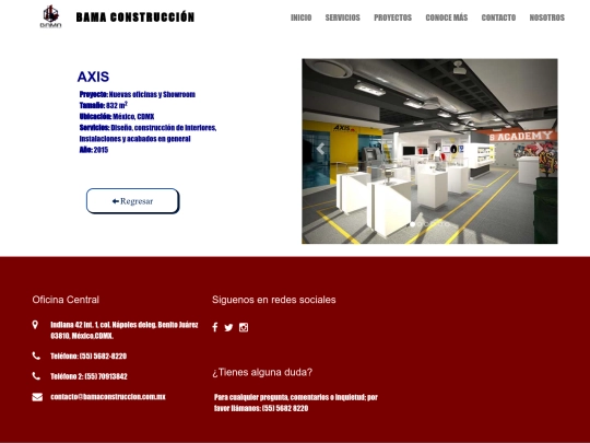 proyectos/axis_lac screenshot