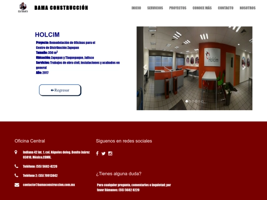 proyectos/holcim screenshot