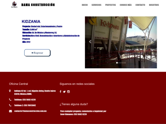 proyectos/kidzania screenshot