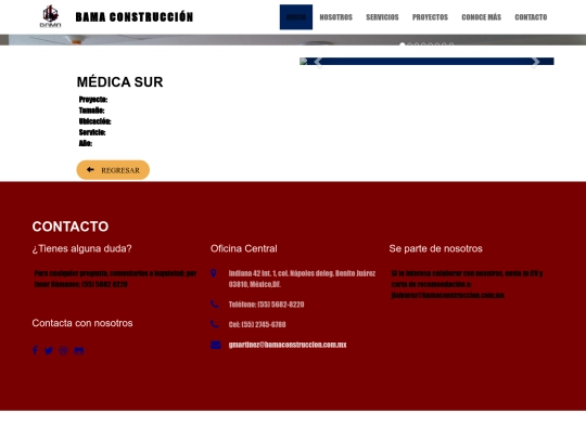 proyectos/medica_sur screenshot