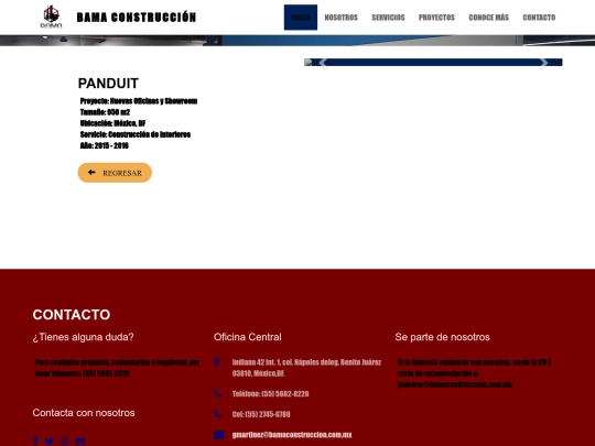 proyectos/panduit screenshot