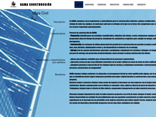 servicios/obracivil screenshot