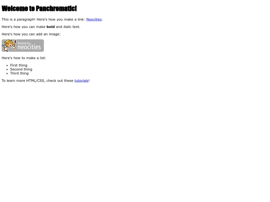 index screenshot
