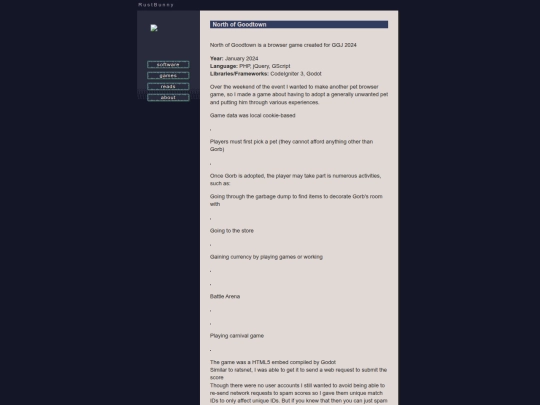 GameExample screenshot