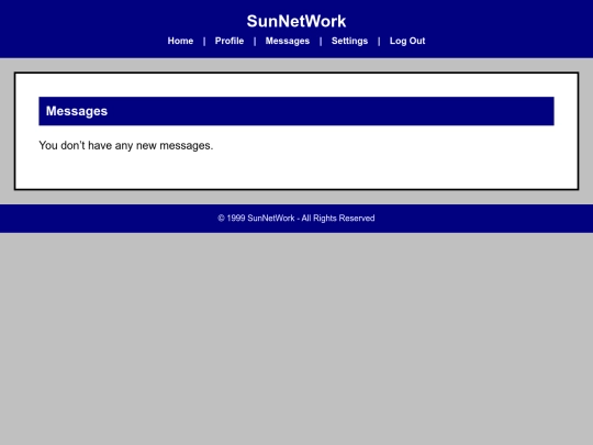 messages screenshot