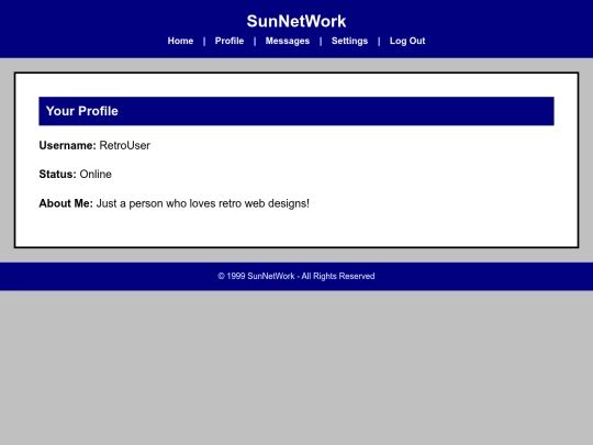 profile screenshot