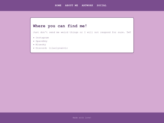 contact screenshot