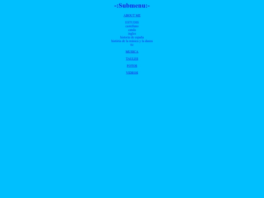submenu screenshot