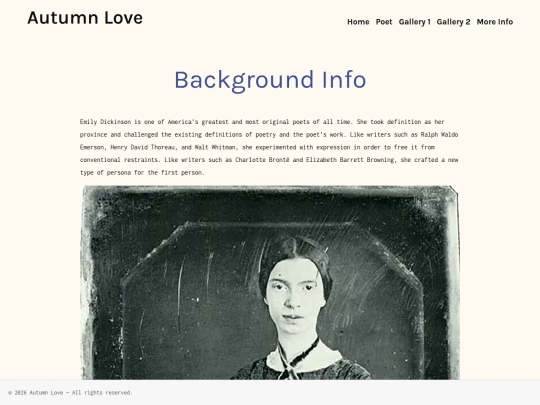 emily/info screenshot