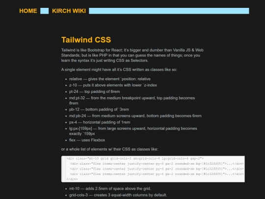 wiki/Tailwind.css screenshot