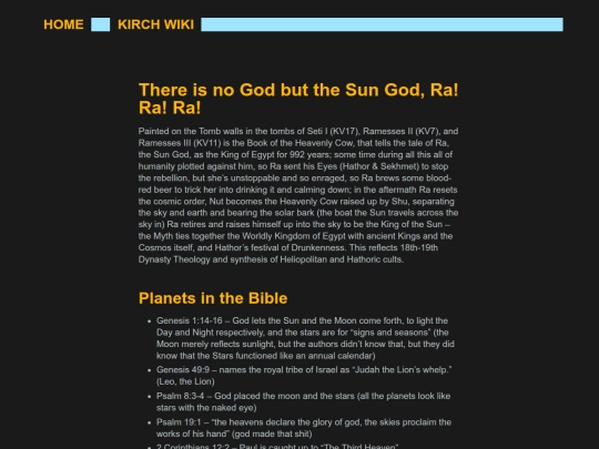 wiki/bible/SunGod screenshot