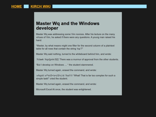 wiki/koans/vim/Master-Wq-and-the-Windows-developer screenshot