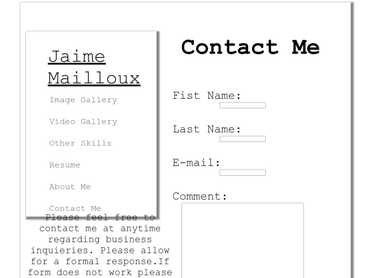 contactme screenshot