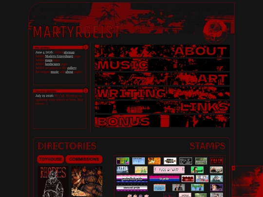 homepage screenshot