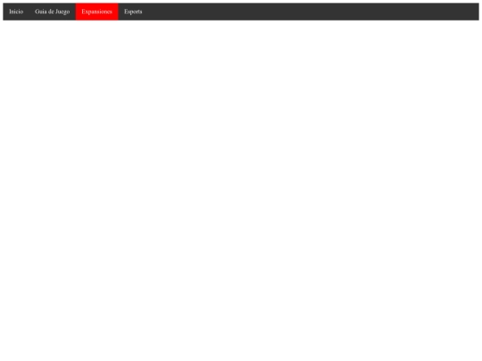 MiPagina/expansiones screenshot