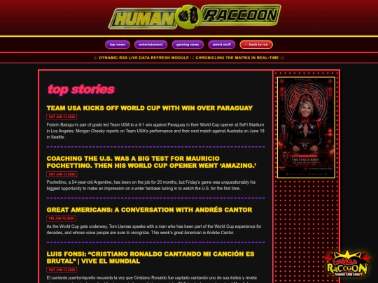 news screenshot