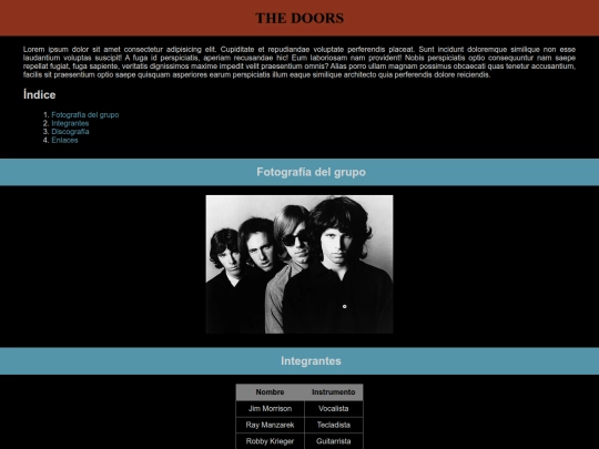 3.14_Practica_Selectores/TheDoors screenshot