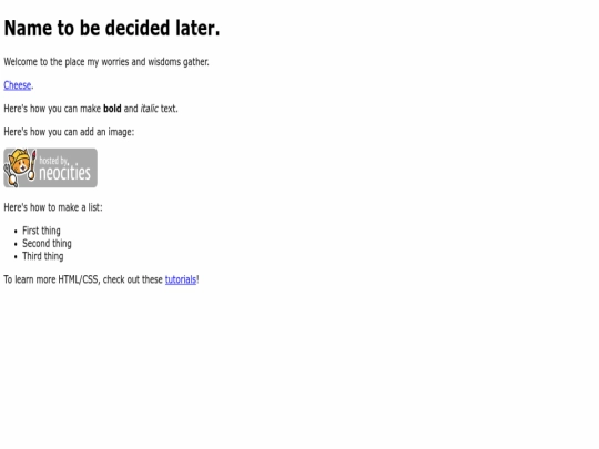 index screenshot