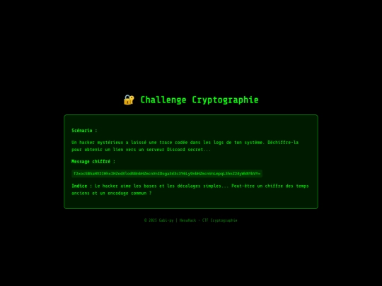 CTF screenshot