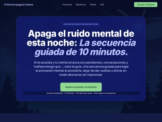 Protocolo-Apaga-Cabeza screenshot