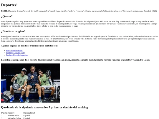 TP2 screenshot
