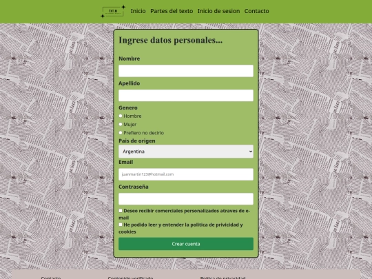final/registro screenshot