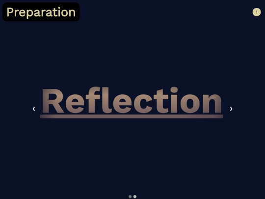 preparation screenshot