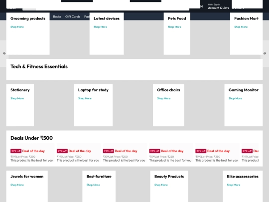 Amazon_clone/indexa screenshot