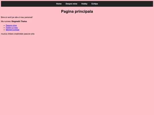 Despre mine screenshot