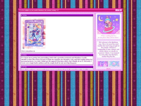 miniblog screenshot