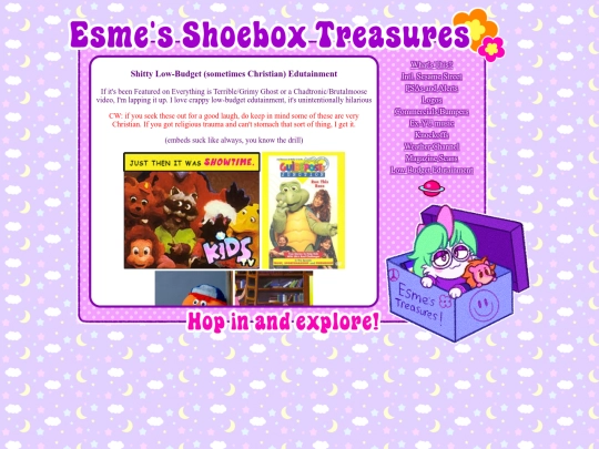 shoebox/lowbudgetedu screenshot