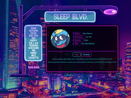 sleepblvd/nico screenshot