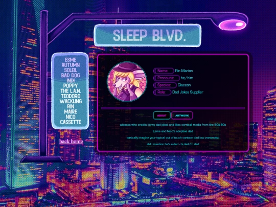 sleepblvd/rin screenshot