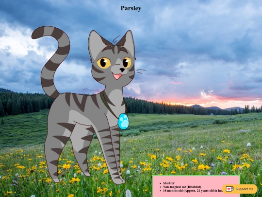 catstory/characters/parsley screenshot