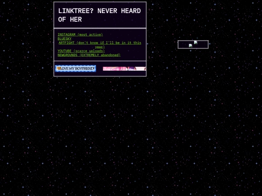 links screenshot