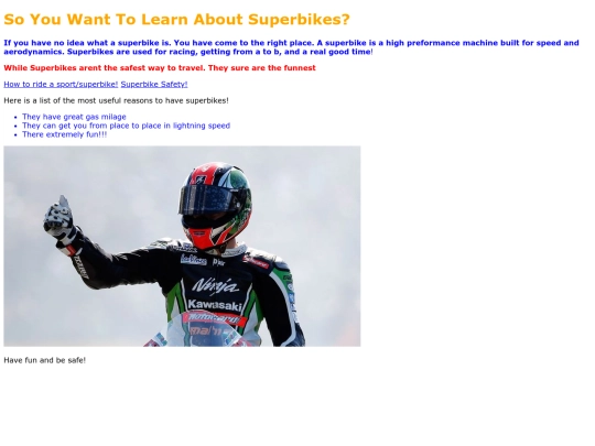 superbike screenshot