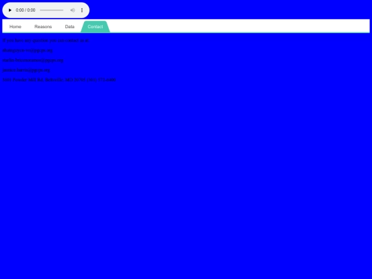 Contact screenshot