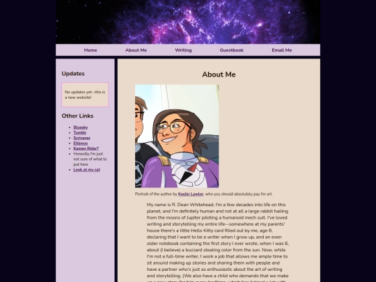 aboutme screenshot