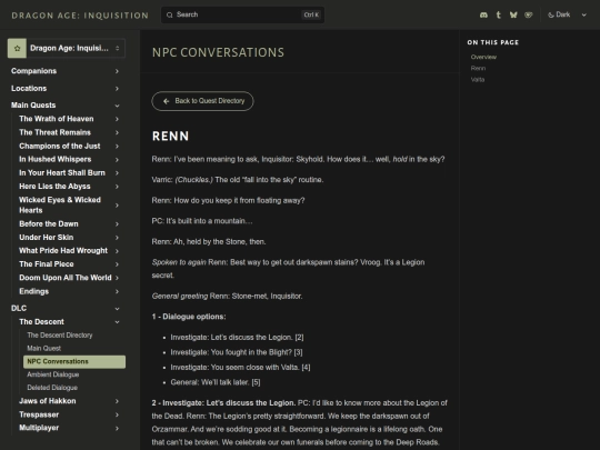 inquisition/transcripts/dlc/descent/npc screenshot