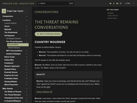 inquisition/transcripts/locations/valroyeaux/ttr/conversations screenshot