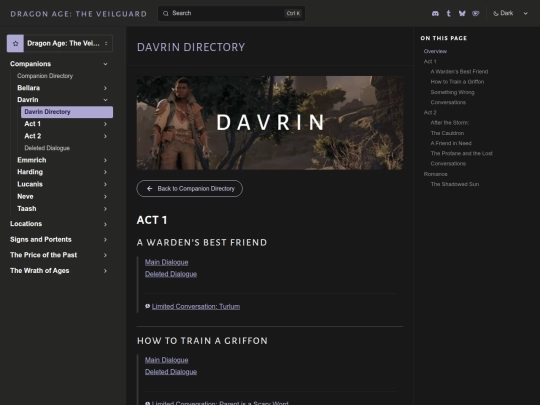 veilguard/transcripts/companions/davrin/directory screenshot