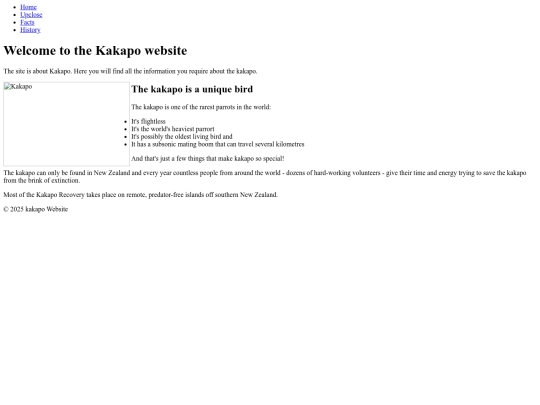 kakapo parrot screenshot