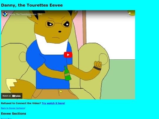 Cartoons/DannyTheTourettesEevee screenshot