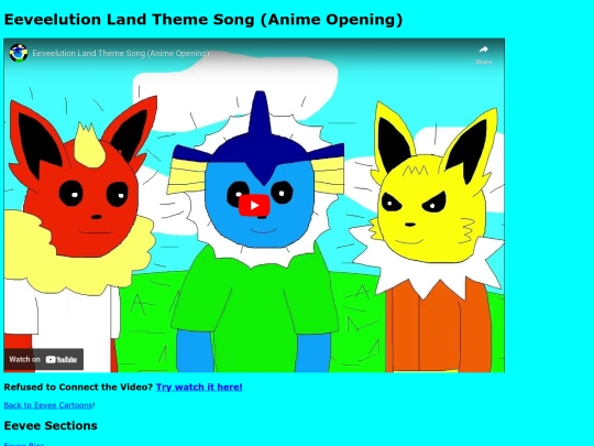 Cartoons/EeveelutionLandThemeSong screenshot