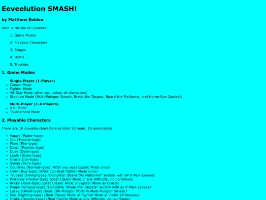 DrawingBoard/EeveelutionSmash screenshot
