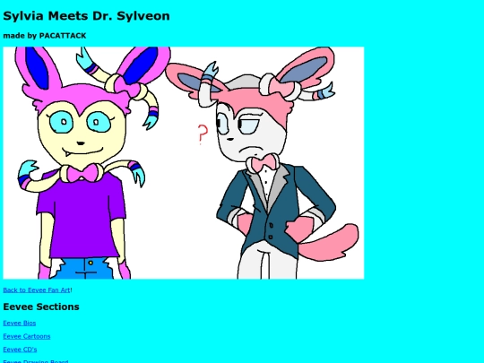 FanArt/SylviaMeetsDoctorSylveon screenshot