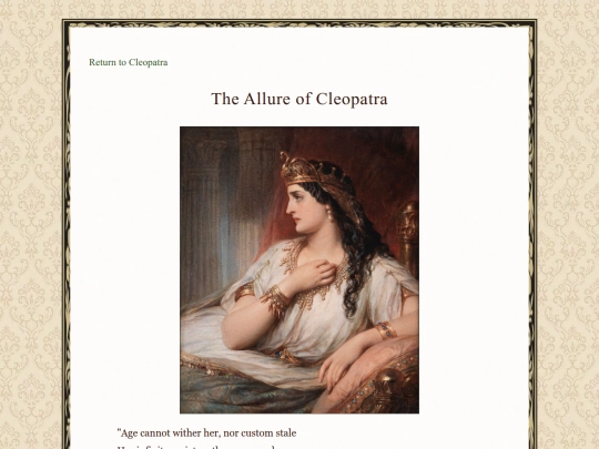 History/Cleopatralifearticle screenshot